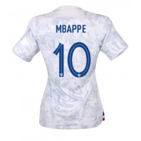 Francúzsko Kylian Mbappe #10 Vonkajší Ženy futbalový dres MS 2022 Krátky Rukáv